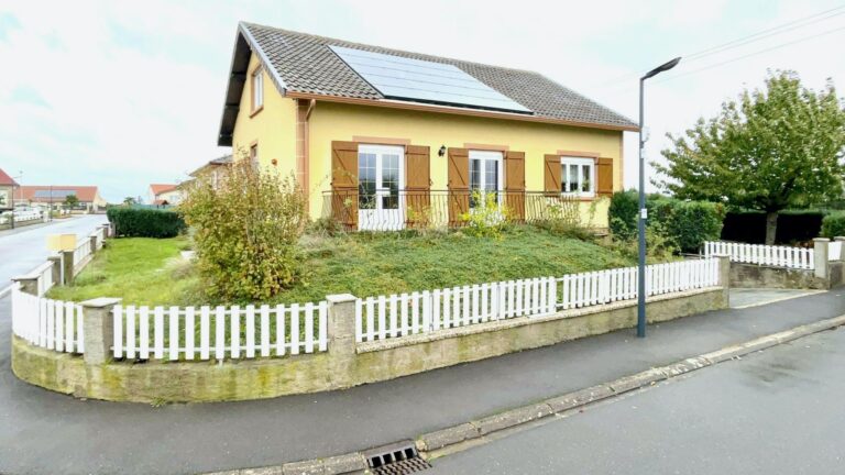 PROCHE DE METZ - MAISON 6 PIÈCES AVEC JARDIN