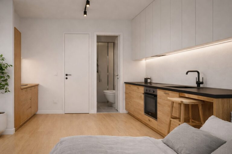 Studio clé en main rénové + meublé