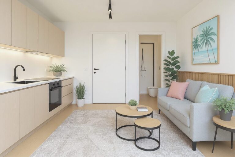 Studio clé en main rénové + meublé